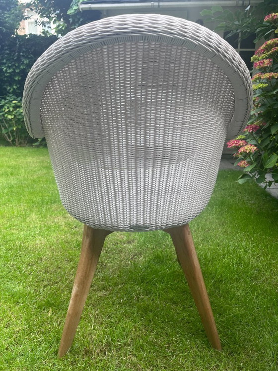 Image 1 of 6 Prachtige Vincent Sheppard terrasstoelen (Old Lace / Teak)
