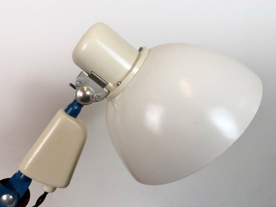 Image 1 of Industrial East German Scissor Lamp from VEB Zweckleuchtenbau Dresden, 1950s