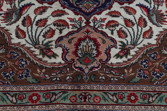 Image 1 of Tappeto persiano Tabriz Siginert 3,80 x 3,02 Tappeto orientale pregiato n. 24641