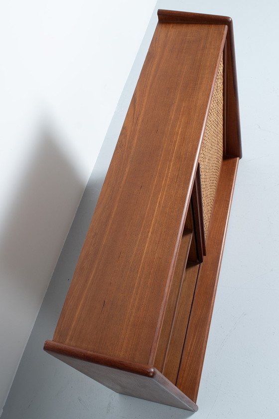 Image 1 of Danish teak wall unit