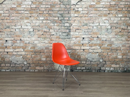 6x Vitra DSR rosso-arancio