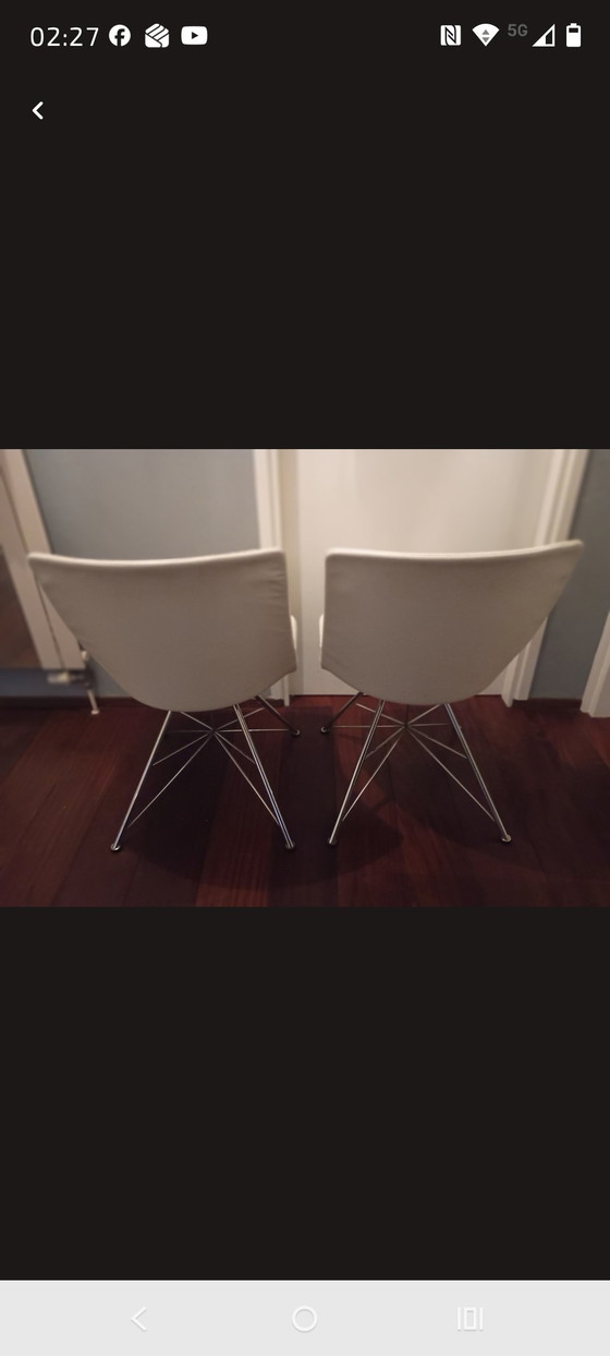 Image 1 of Sedia Bert Plantagie Rho Spin in vari colori di pelle