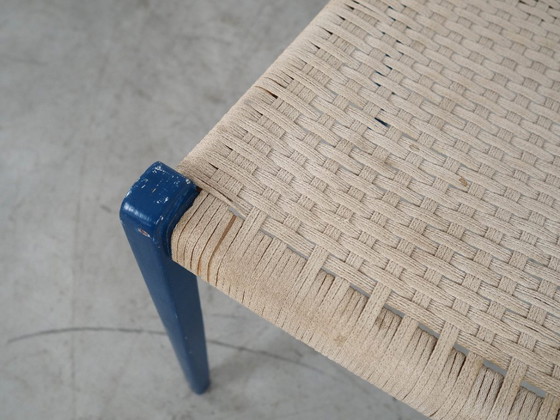Image 1 of Sedia in teak blu, design danese, anni '60, designer: Niels Otto Møller