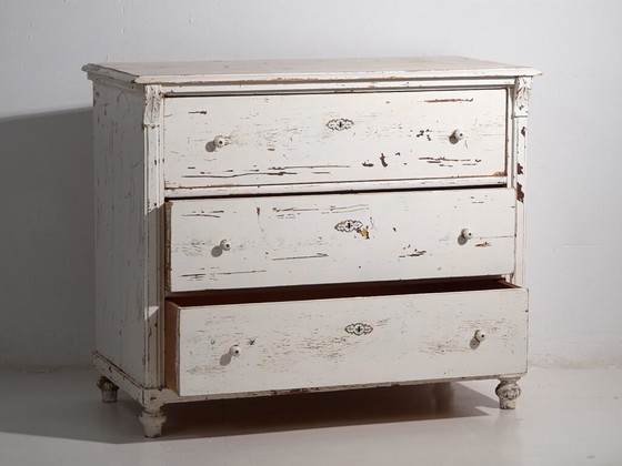 Antique white chest of drawers (c.1920) #26 (photo 21 of 40)