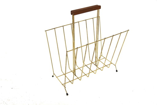 Metal magazine rack, Sweden, 1940