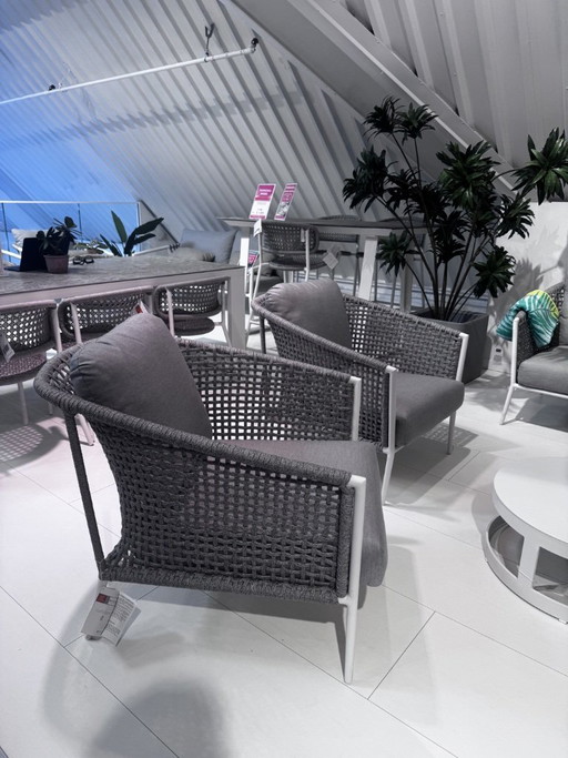 Garden lounge set Safari 2-seater 2x 1-seater