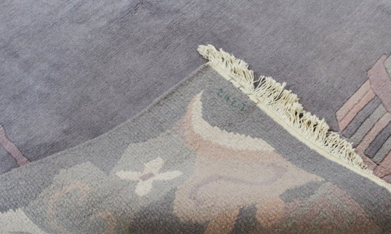 Original Modern Designer Highland Wool Rug Nepal 352 x 250 cm, Rugs & carpets, Grey (photo 6 of 8)