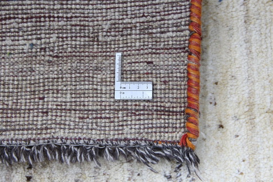 Image 1 of Original Perserteppich Gabbeh Ghashghai Orientteppich 237 cm x 197 cm Alt Natur