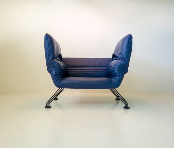 Image 1 of Fauteuil à oreilles De Sede DS-142 – Winfried Totzek – Suisse, années 1980