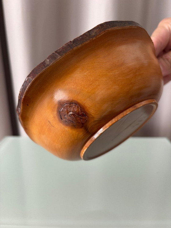 Organische Holzschale, braun, Schalen, Organic Modern (Foto 6 von 8)