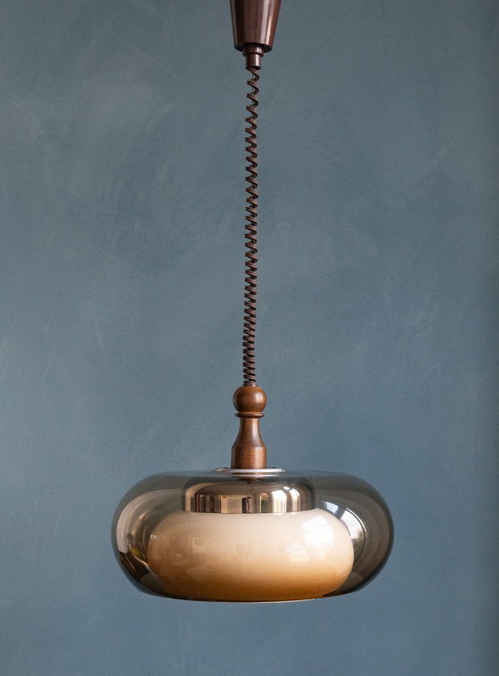 Image 1 of Vintage Herda Space Age Pendant Lamp