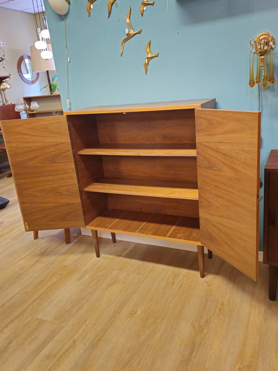 Image 1 of Vintage Tall Cabinet Wardrobe Highboard Small Cabinet Wall Cabinet