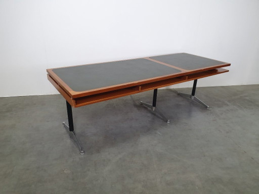 Vintage Bauhaus bureau van Egon Eiermann 60s, Herman Miller Eames