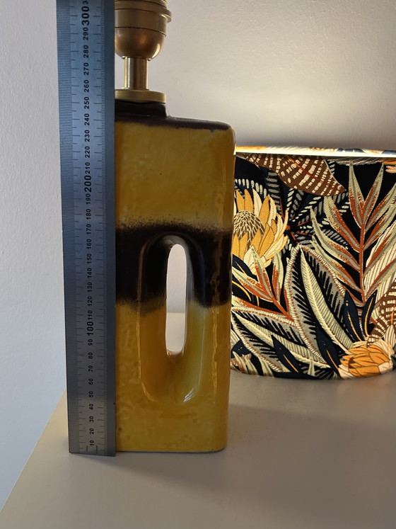 Image 1 of Space-saving sideboard lamp upcycled from a vintage vase