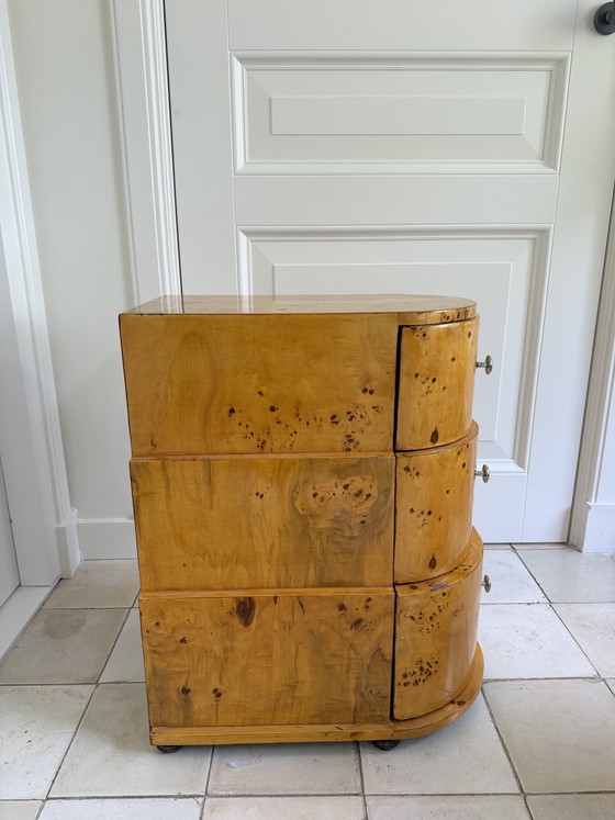 Beechwood Cabinets with Burr Veneer – Nightstands (photo 5 of 8)