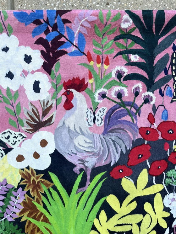 Image 1 of Tapisserie en Laine de GALTIÉ "instant champêtre" épreuve d'artiste n°2/2