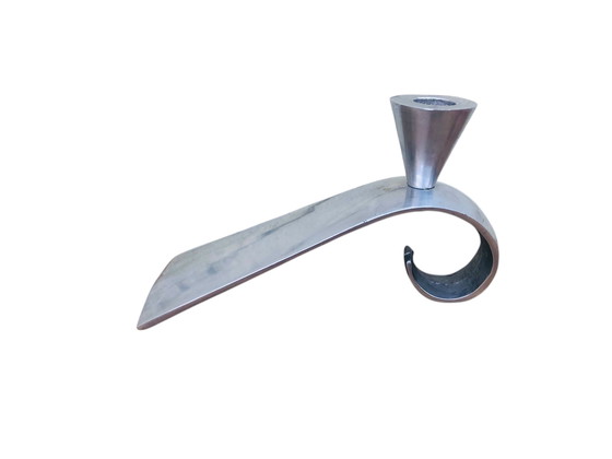 Image 1 of Porta komma kandelaar in alluminio vintage Matthew Hilton Londen 