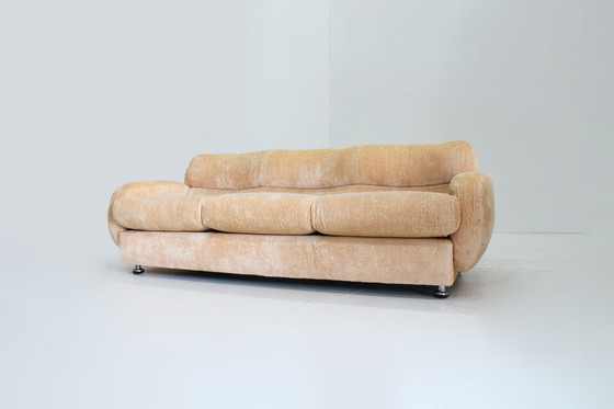 Image 1 of Vintage Italian beige sofa 1970s