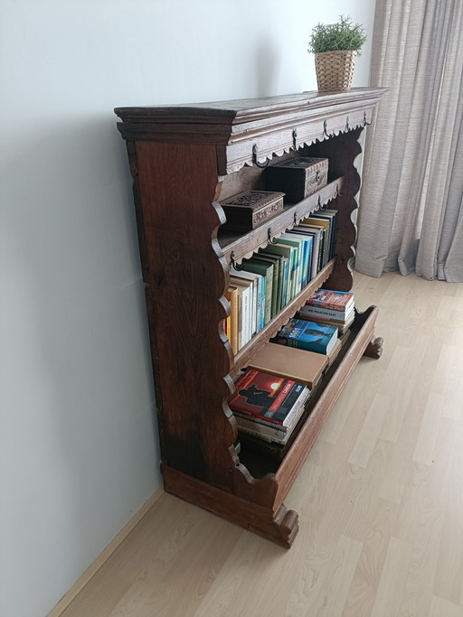 bibliothèque armoire à lait – boekenkasten, Metal, Wood (photo 2 of 5)