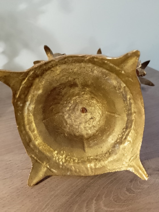 Image 1 of Candélabre en bronze nymphes ailées style Louis XV 19e France