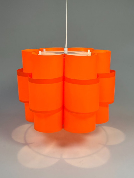 Vintage pendant lamp, Hans Agne Jakobsen, Scan-light, Tn64/410 – Plastic (photo 3 of 15)
