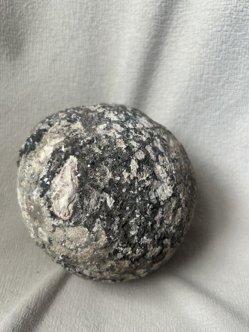 Coconut geode mineral from Las Choyas, Chihuahua, Mexico.