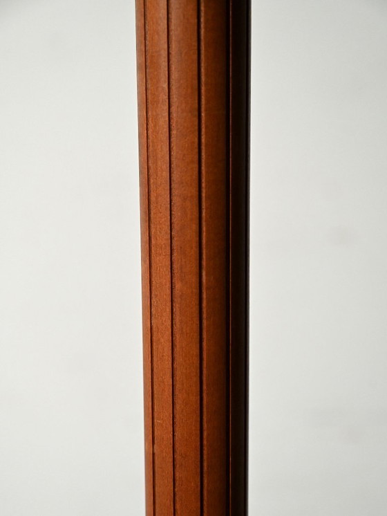 Image 1 of Lampada da terra in vetro color teak e ambra