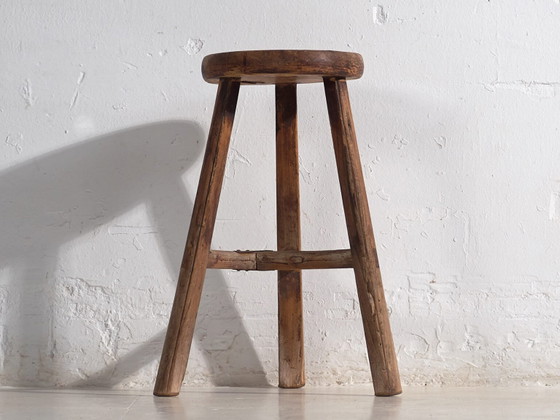 Antique handmade stool (c.1900) #18 (photo 14 of 16)