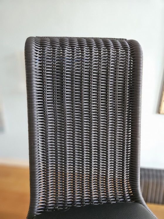 Image 1 of 4x Tecta B20 black with cushion