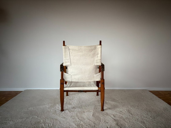 Image 1 of Poltrona Safari di Wilhelm Kienzle attribuita a Wohnbedarf, Svizzera, anni '50