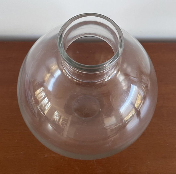Image 1 of Chris Lanooy - Early clear glass ball vase made for the Leerdam Glass Factory