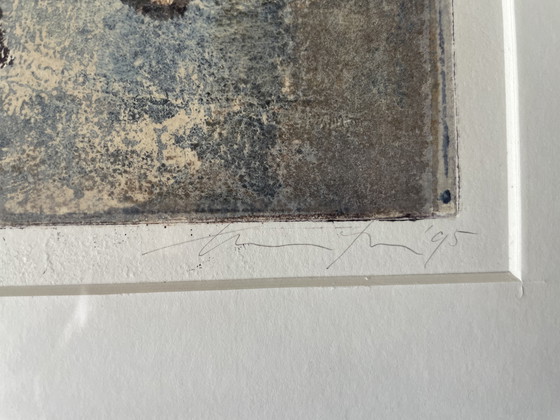 Image 1 of Thea Figee ha il suo monotipo "Zonder Titel".