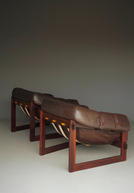 Image 1 of MP-91 Lounge-Sessel von Percival Lafer für Móveis Lafer, 1970er Jahre, 2er-Set