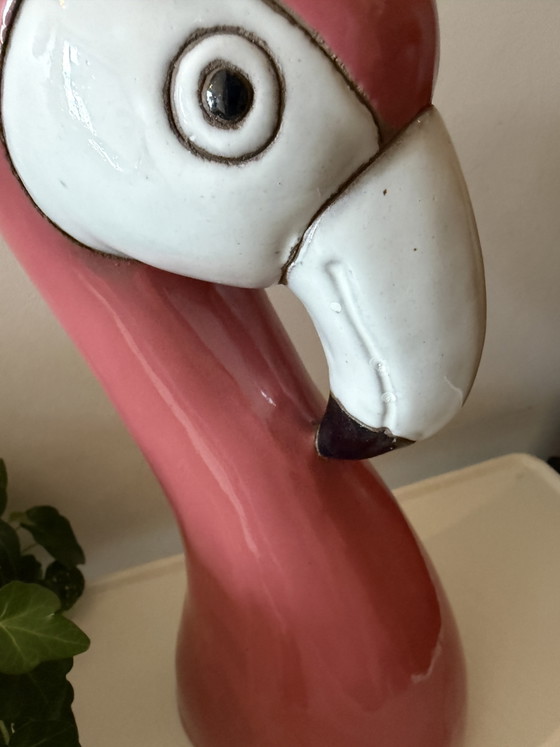 Image 1 of Flamingo-Statue aus den 1980er Jahren