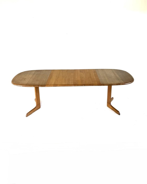 Image 1 of Vintage Danish extendable dining table '60
