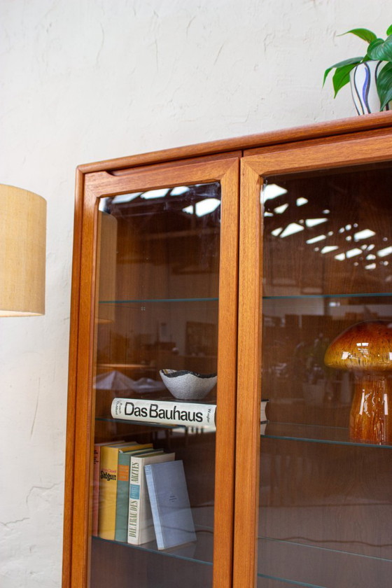 Image 1 of Vetrina vintage in teak, credenza, cassettiera, design danese