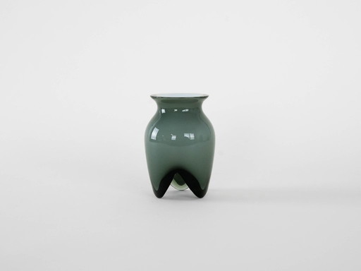 Glasvase, dänisches Design, 2000er Jahre, Hersteller: Rosendahl, Designer: Lin Utzon