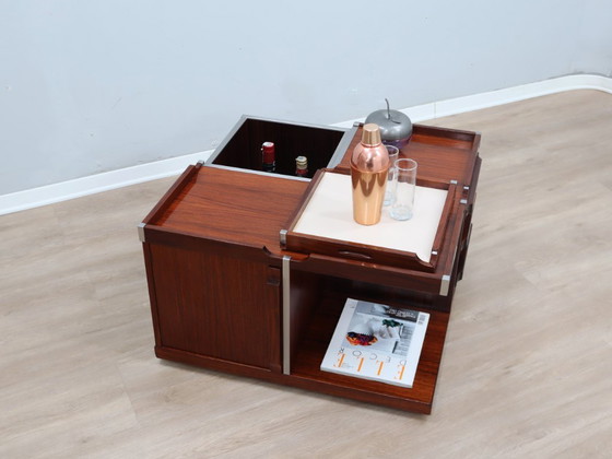 Image 1 of 1970s FIARM modular bar cube coffee table