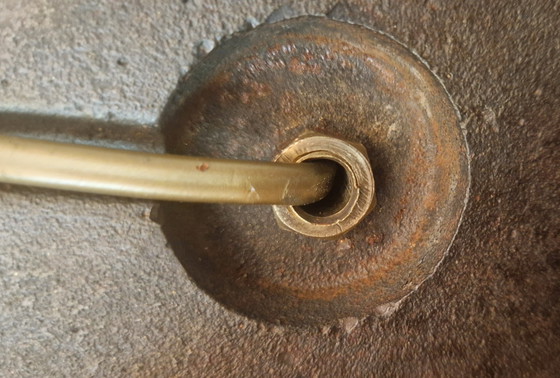 Image 1 of Lampada in bronzo in stile Art Nouveau firmata Müller Frères