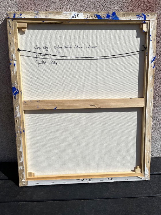 Image 1 of Acryl Auf bespanntem Keilrahmen. Format 61x50cm.