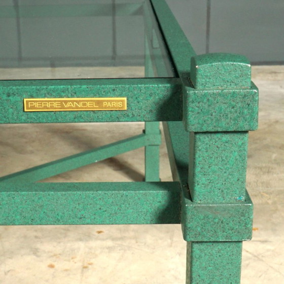 Designer Coffee Table “Etrusque” – Pierre Vandel – 70s/80s – Glass, Vintage (photo 6 of 9)