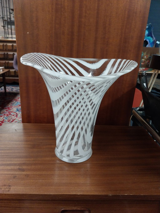 1 x Peill and Putzler swirl vase 1980's