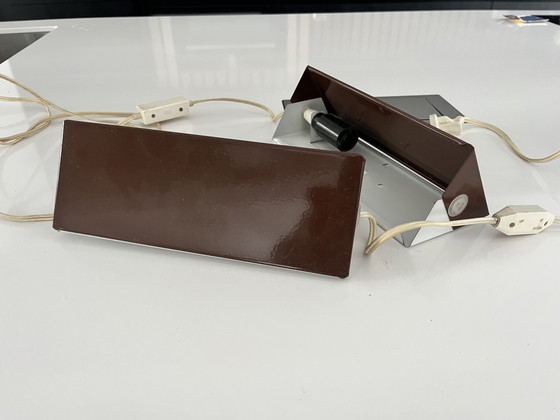 Image 1 of Ensemble de 2 lampes de chevet vintage wandlampjes 