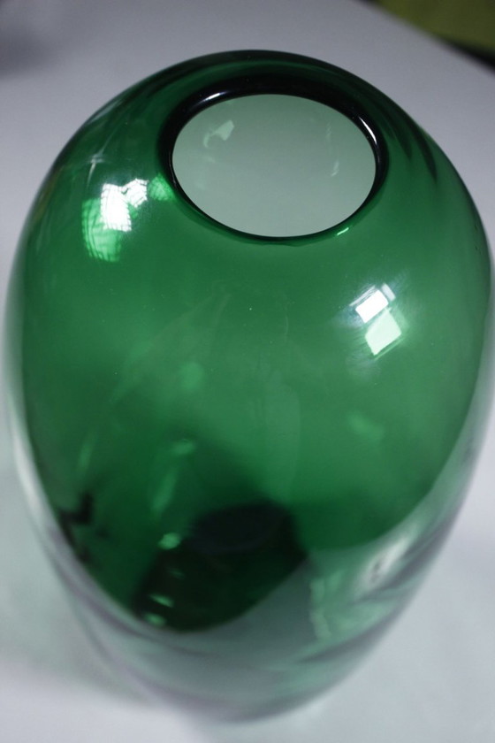 Maria Vinka & Ikea - Large ogive glass vase 39 cm Stockholm series 1999 (photo 9 of 9)