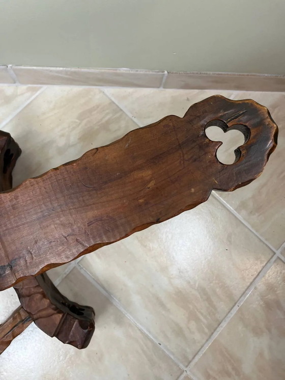 Sgabello brutalista a treppiede – Sgabelli, Wood, Rustic (photo 7 of 12)