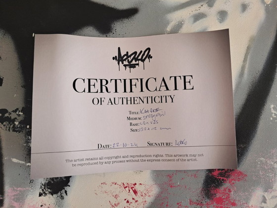 Image 1 of ASKO - Katare XXL - Uniek kunstenaarsdoek