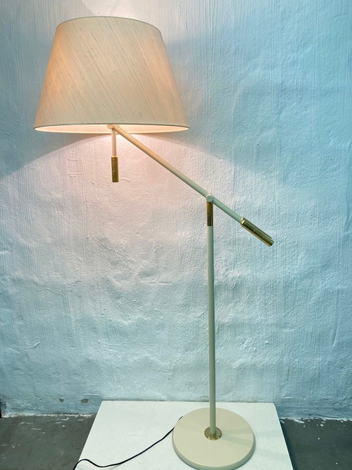 Lámpara de pie ajustable Swisslamps Transline, diseño de los años 80.