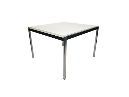 Dutch design - Gispen - Coen de Vries - Table basse - placage - chrome - Hollande - 1967