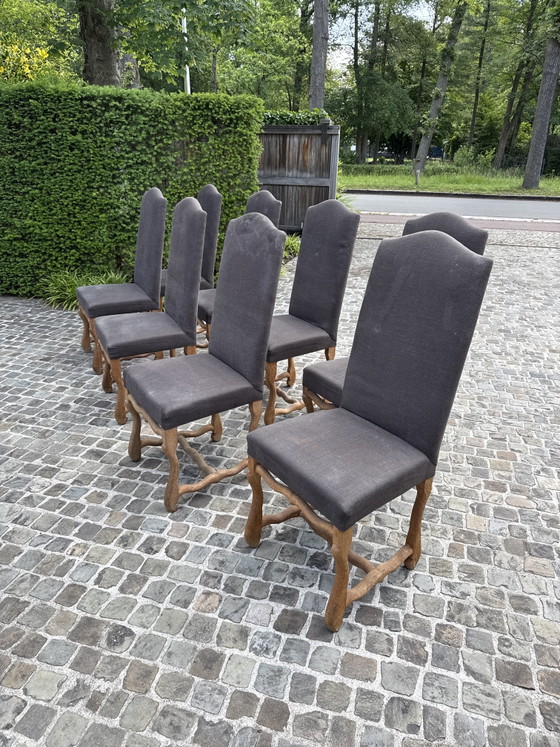 Image 1 of 8 eetkamerstoelen