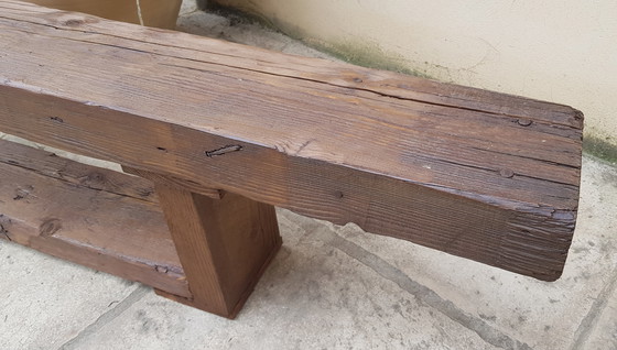 Image 1 of Consolle in legno Wabi Sabi